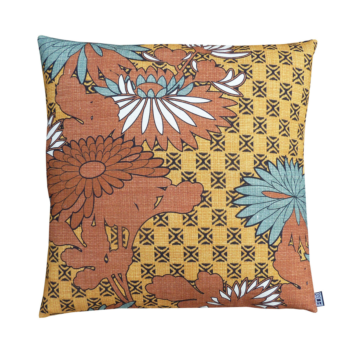 Nomade Fleurs Miel - 45x45