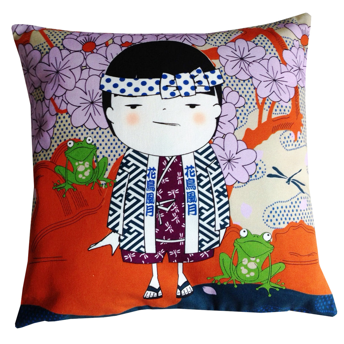 Kokeshi Kun Ecru - 33x33
