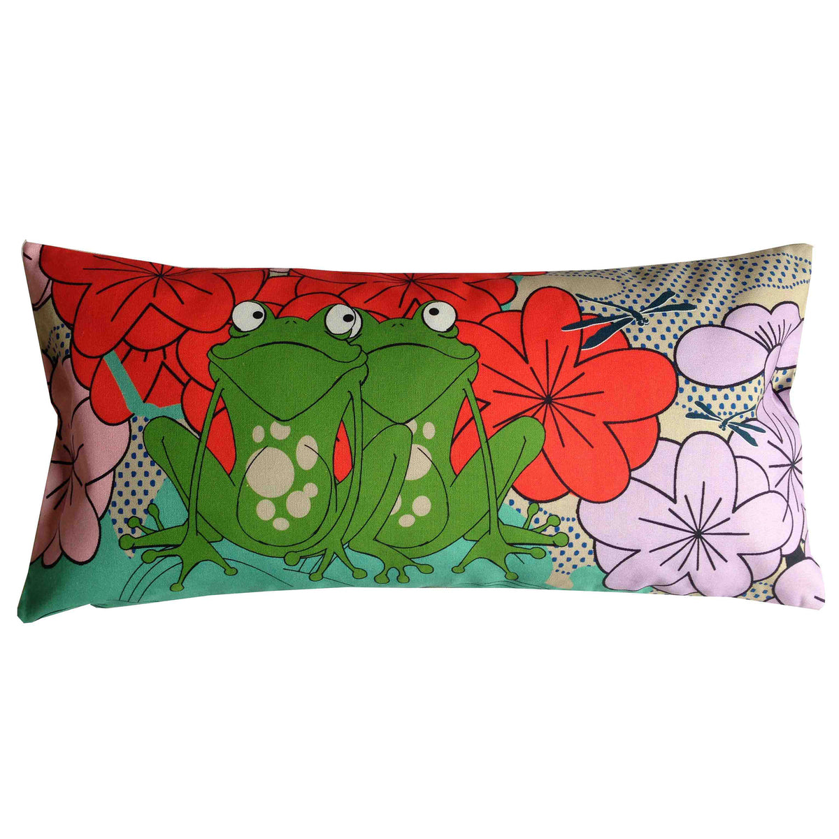 Kokeshi Grenouilles Ecru - 25x53
